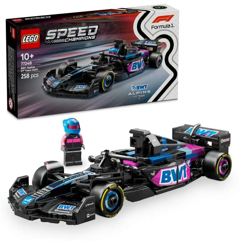 Závodní auto BWT Alpine F1® Team A524 - Obrázek 3